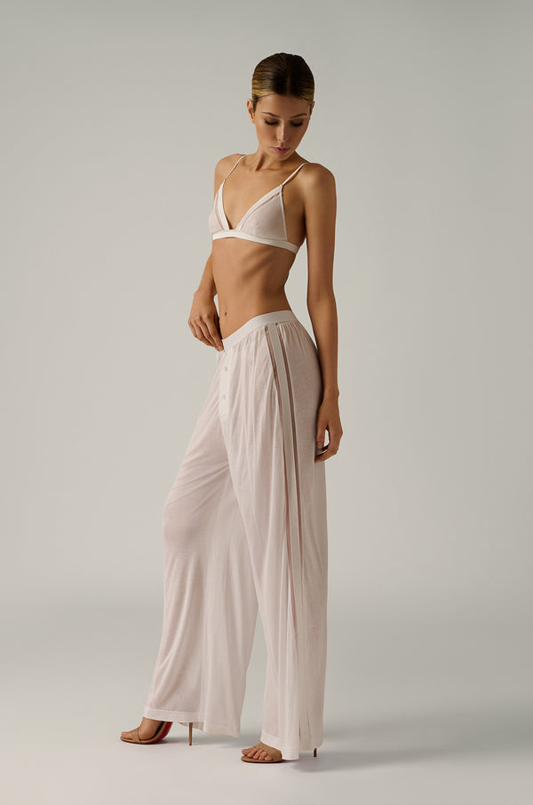 Kiki De Montparnasse Intime Boxer Pant White