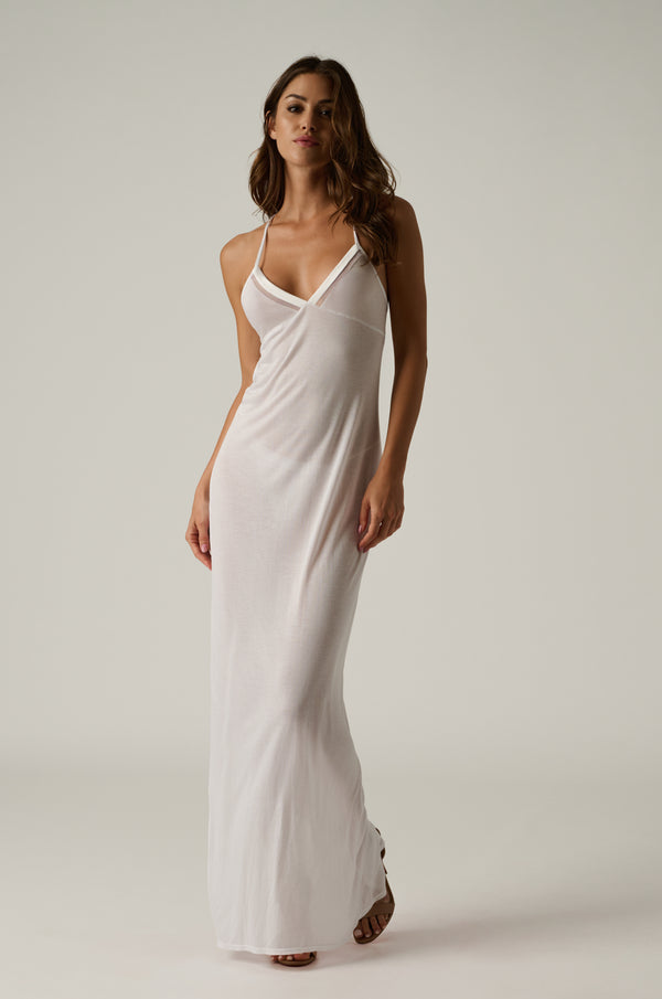 kiki de montparnasse intime maxi dress white