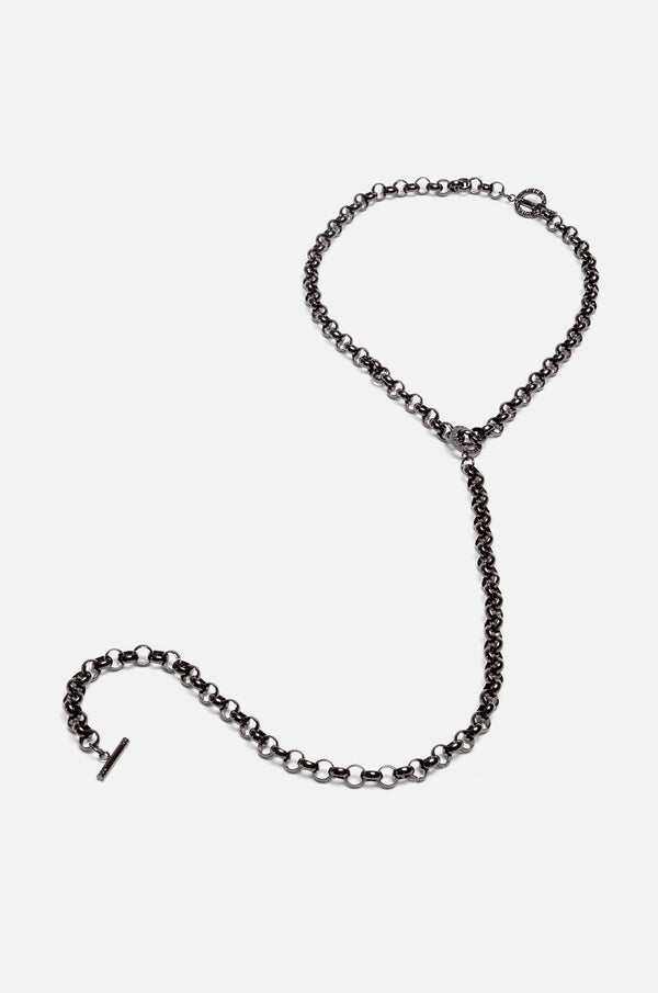 kiki de montparnasse kiki collar + lead set gunmetal