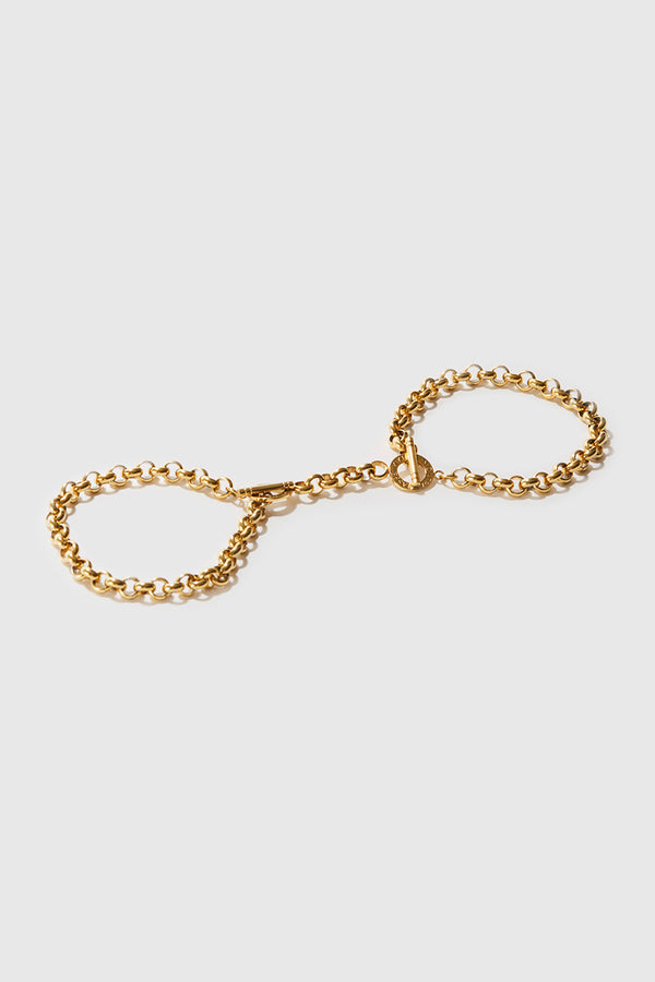 kiki de montparnasse kiki handcuff wristlets gold