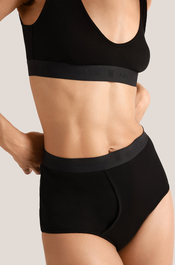 Kiki De Montparnasse Le Boy Soft Cup Black