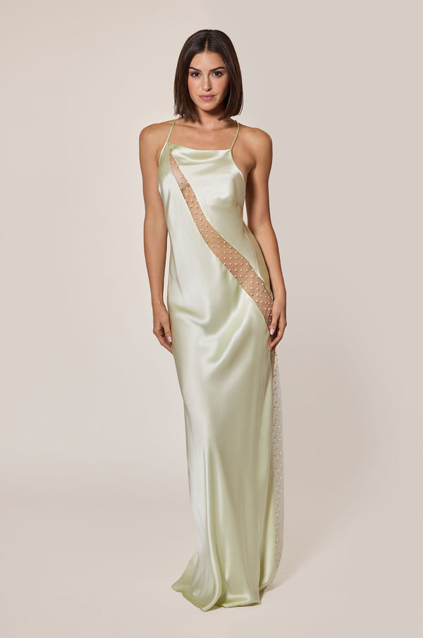 kiki de montparnasse merci asymmetric gown beurre