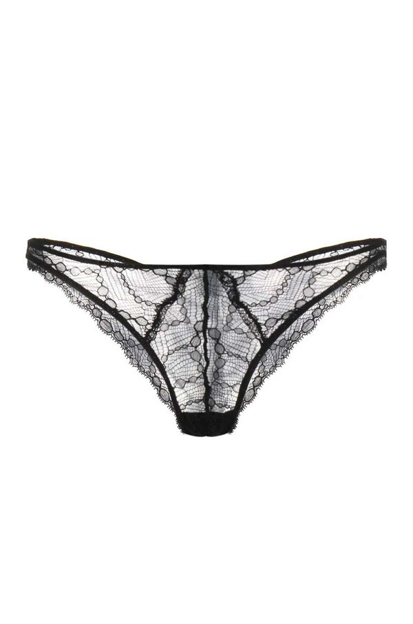Kiki De Montparnasse Mon Cheri Thong Black