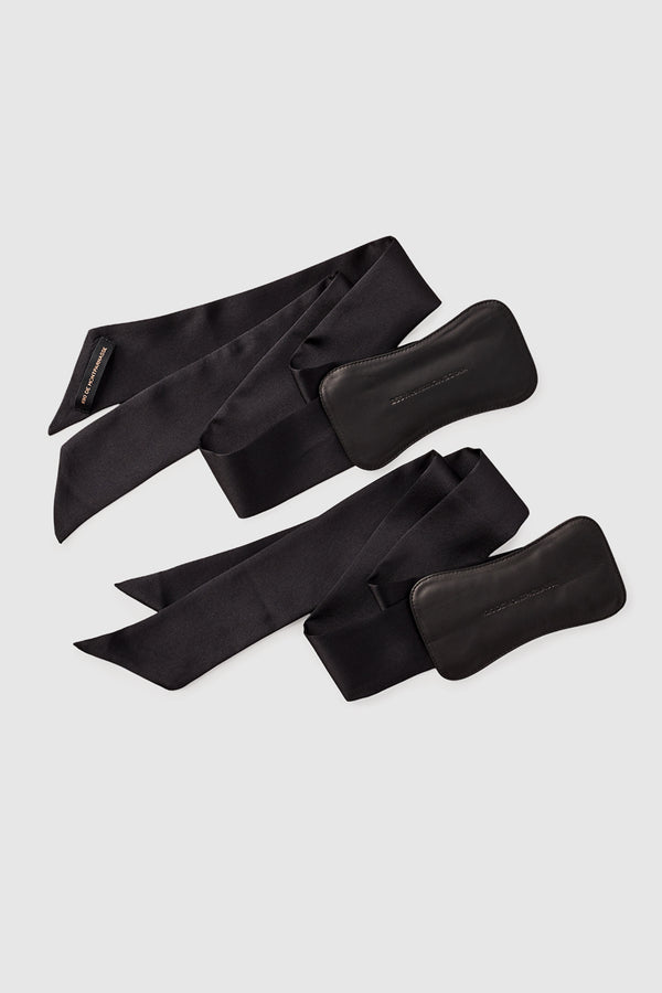 kiki de montparnasse my tie cuffs black