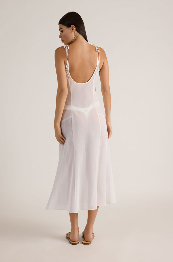 Kiki De Montparnasse Pintuck Dress Ivory