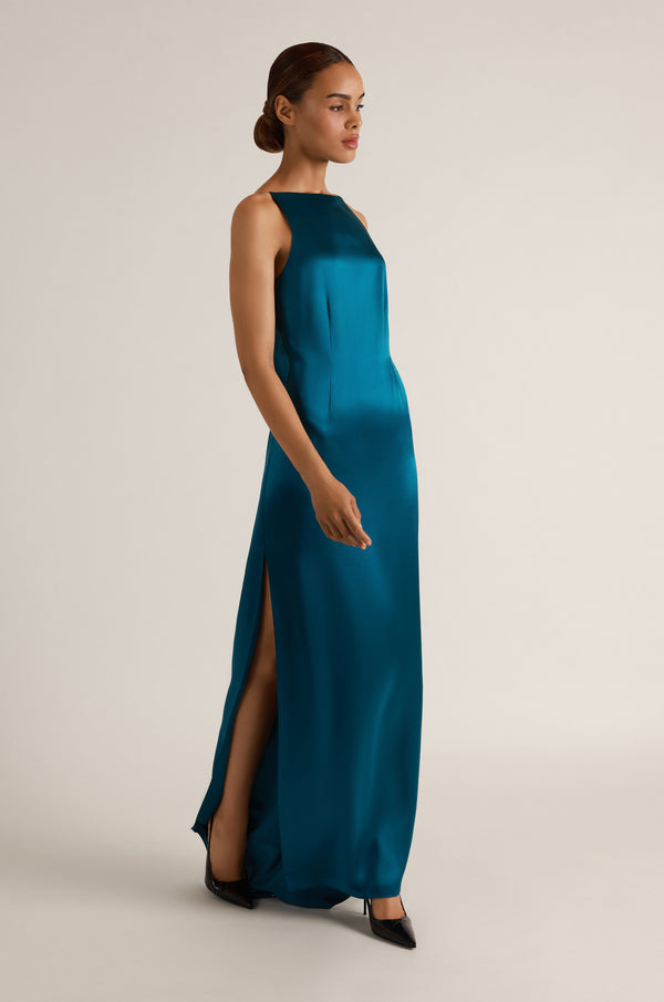 Kiki De Montparnasse Soie V-back Slip Gown La Mer