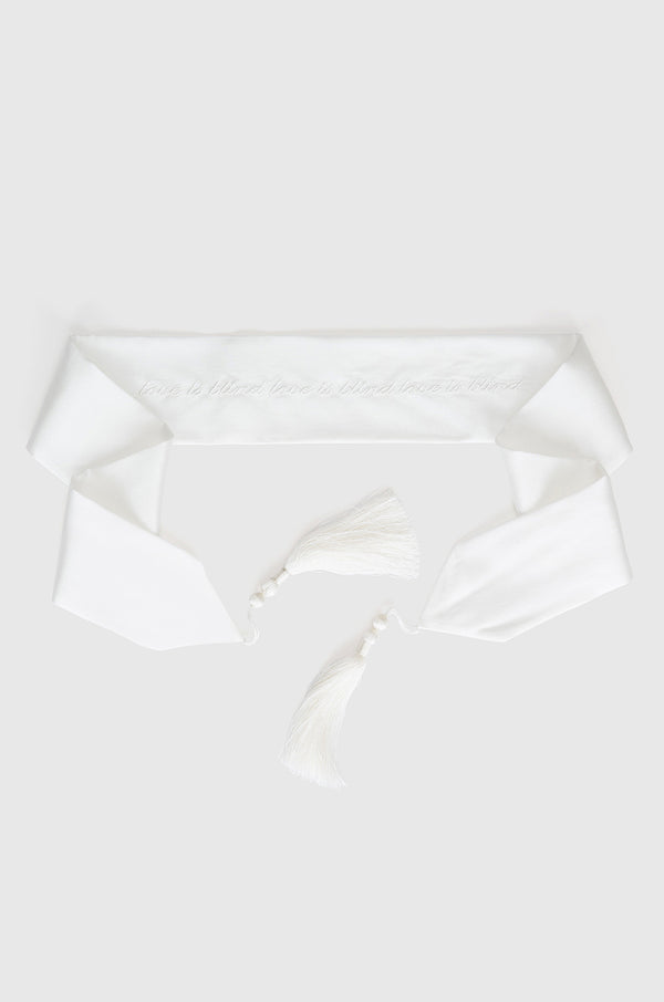 kiki de montparnasse love is blind blindfold - ivory ivory