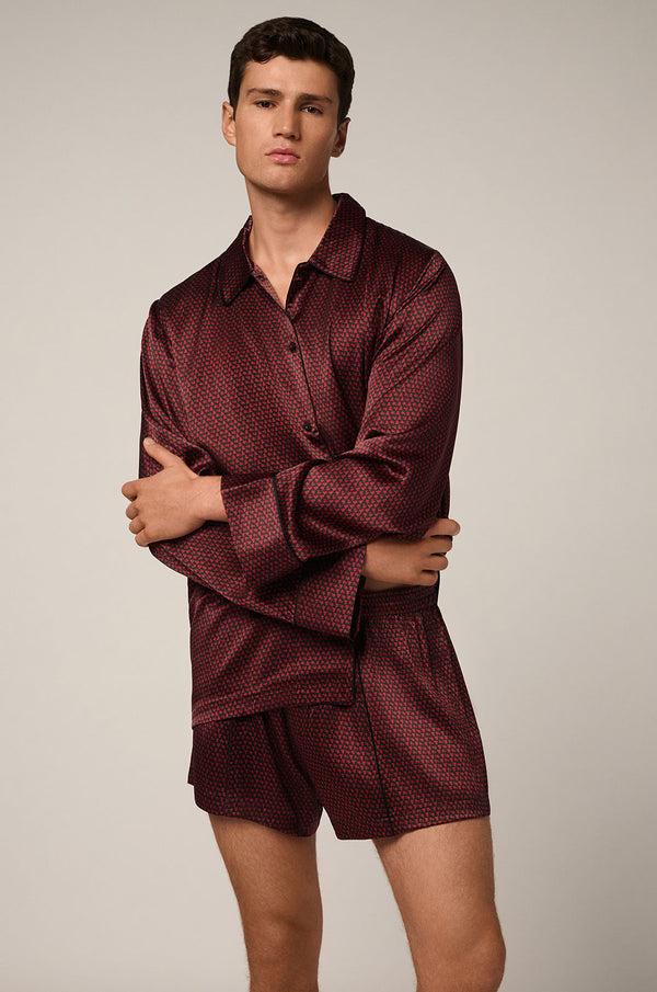 Kiki De Montparnasse Moi Et Toi Unisex Boxer Red/black