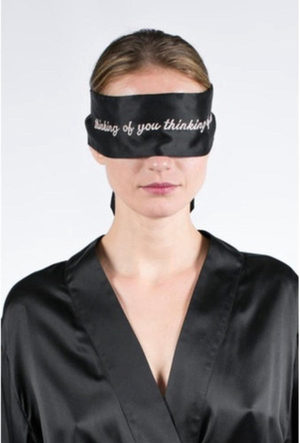 Kiki De Montparnasse Thinking Of You Blindfold Black