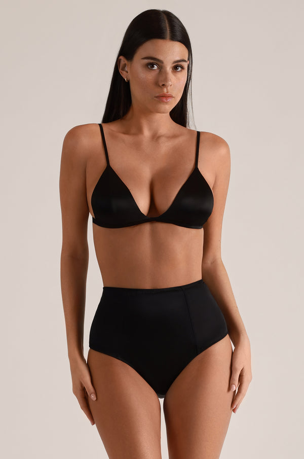 Kiki De Montparnasse Tous Les Jours High Waist Panty Black