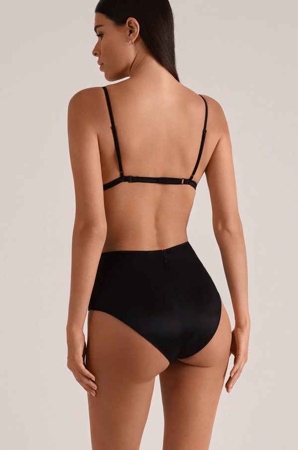 Kiki De Montparnasse Tous Les Jours High Waist Panty Black