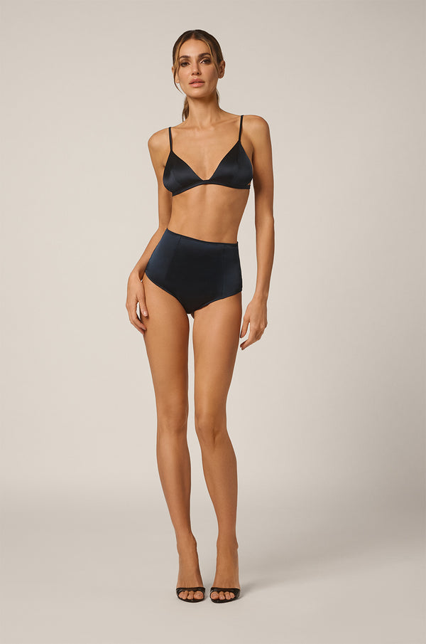 Kiki De Montparnasse Tous Les Jours High Waist Panty French Navy