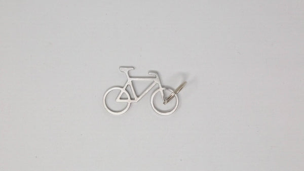 Kikkerland Fiets Metal Bike Key Ring And Bottle Opener