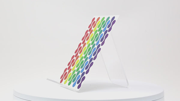 Kikkerland Fiets Rainbow Chain Reflective Bike Stickers