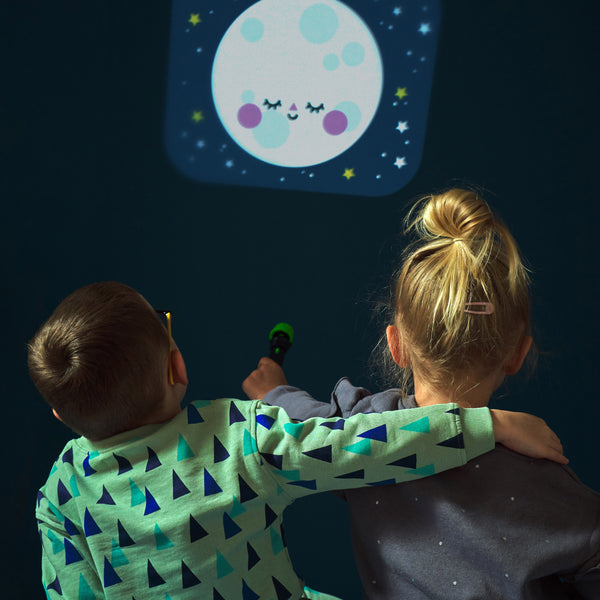 Kikkerland Kidoki Space Stories Storybook Flashlight