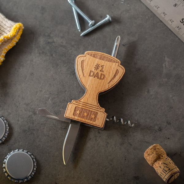 Kikkerland #1 Dad Trophy Multi-Tool