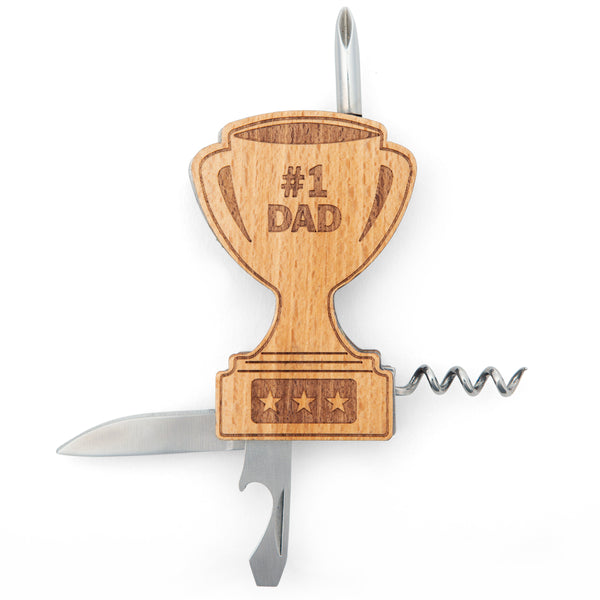 kikkerland #1 Dad Trophy Multi-Tool