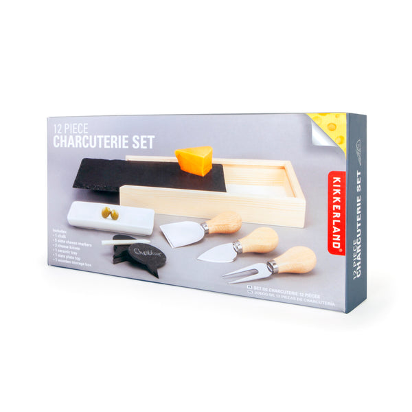Kikkerland 12 Piece Charcuterie Set