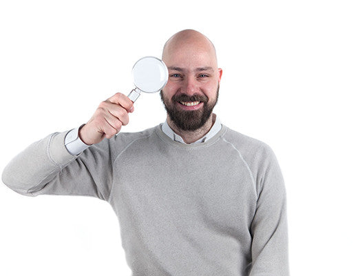 Kikkerland 2-in-1 Magnifier