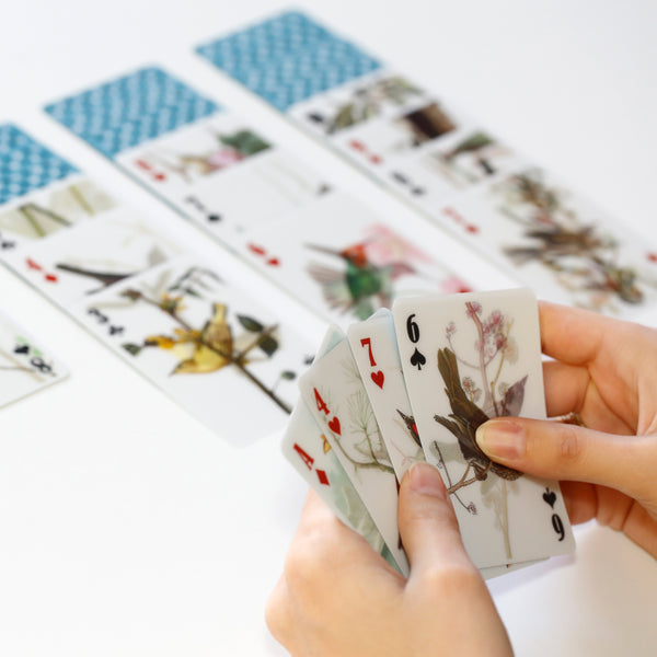 Kikkerland 3-D Bird Playing Cards