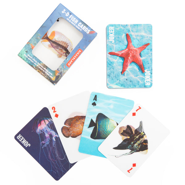 Kikkerland 3-D Fish Cards