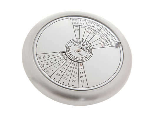 Kikkerland 50-Year Calendar Paperweight