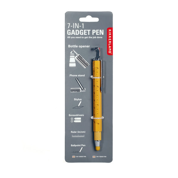 Kikkerland 7-in-1 Gadget Pen