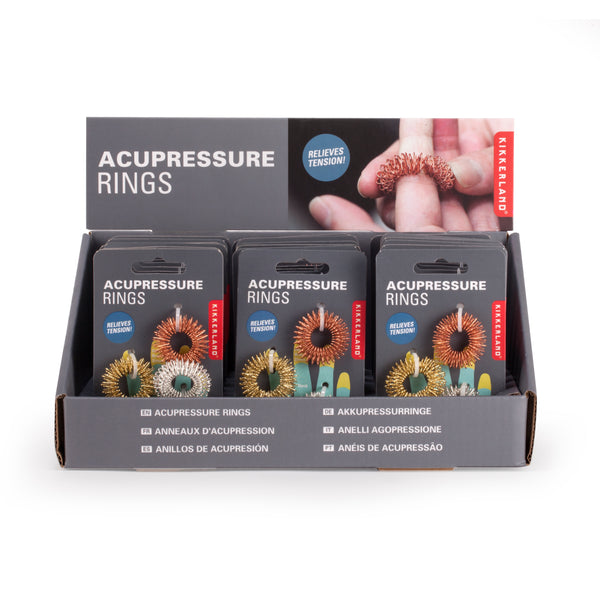 Kikkerland Acupressure Rings