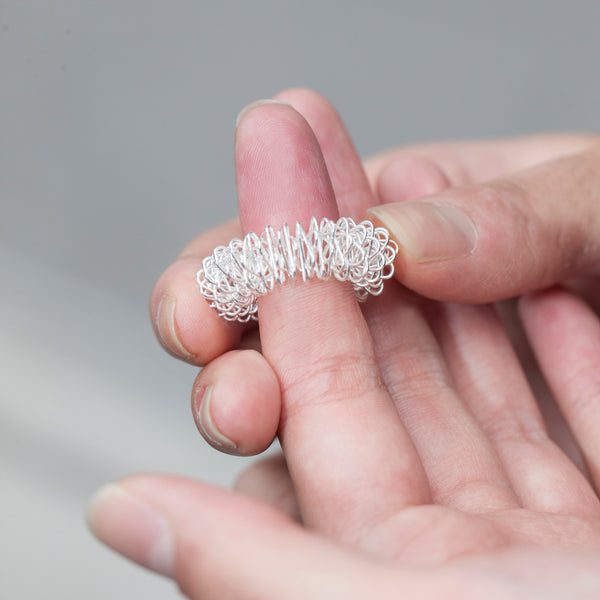 Kikkerland Acupressure Rings Set