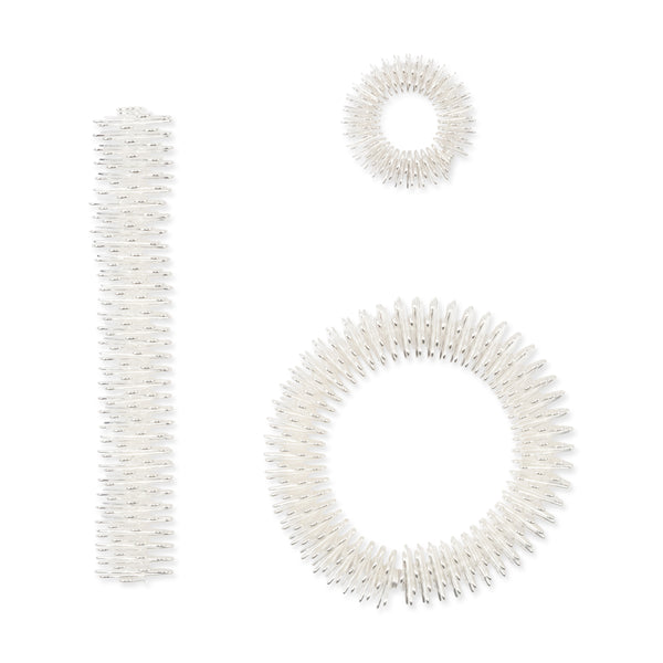 kikkerland Acupressure Rings Set