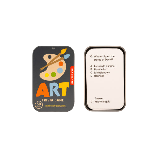 Kikkerland Art Trivia