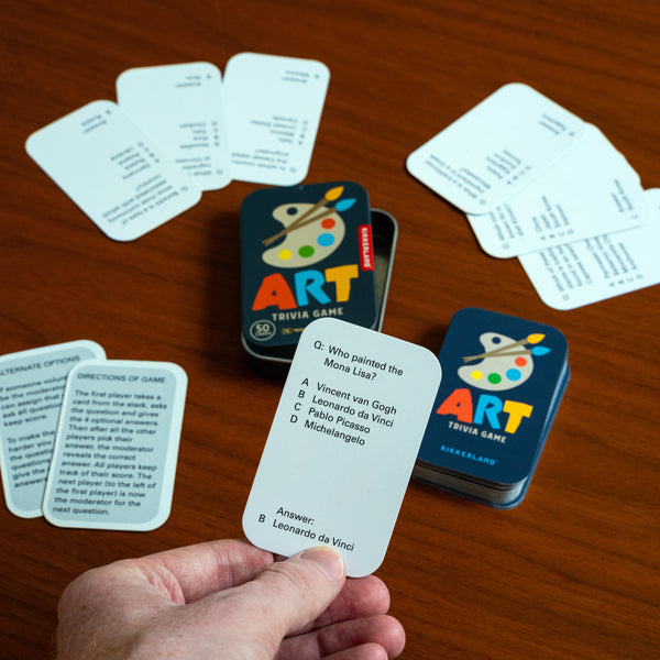 Kikkerland Art Trivia