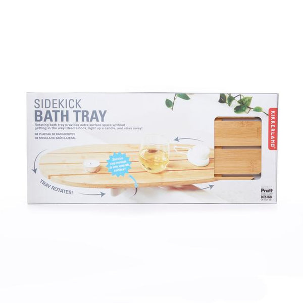 Kikkerland Bamboo Bath Caddy