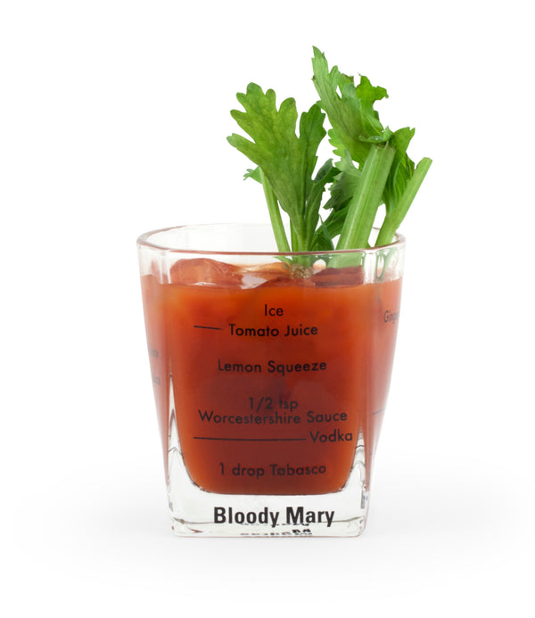 Kikkerland Bartending Glasses