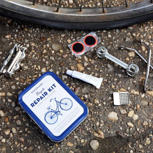 Kikkerland Bike Repair Kit Tin