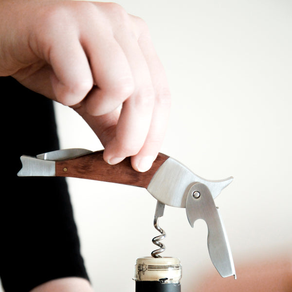 Kikkerland Bird Corkscrew