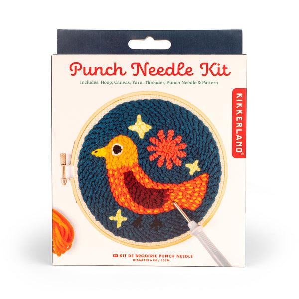 Kikkerland Bird Punch Needle Kit