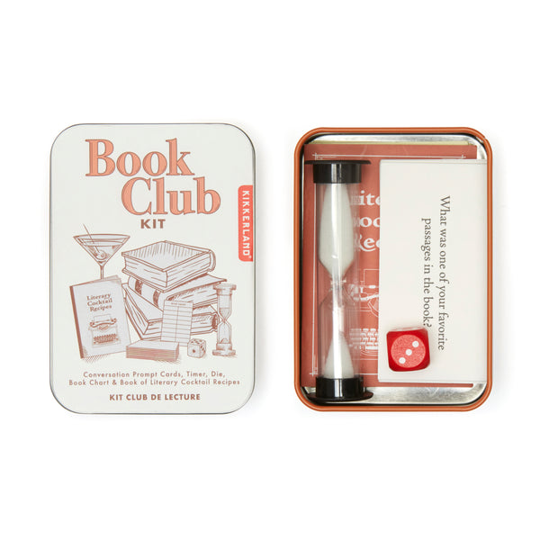 kikkerland Book Club Kit
