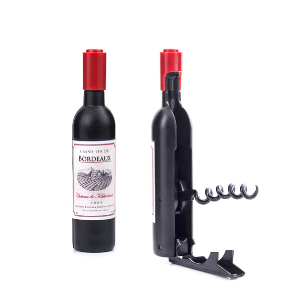 kikkerland Bordeaux Magnetic Corkscrew