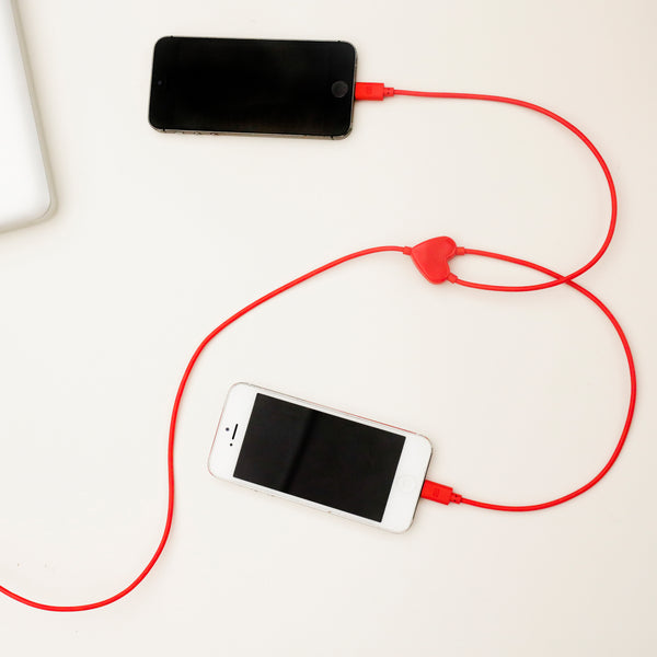 kikkerland Cable for Two - iphone and iphone