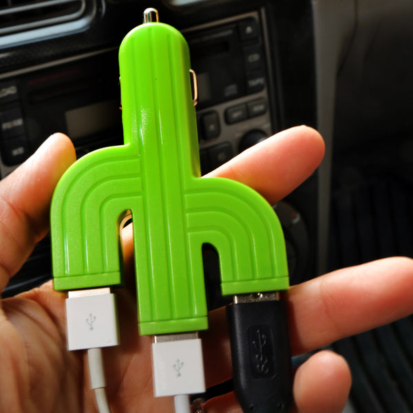 Kikkerland Cactus Car Charger