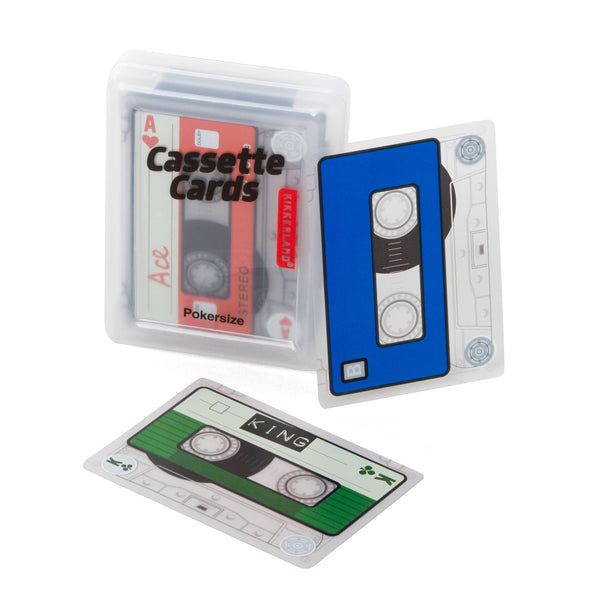 Kikkerland Cassette Playing Cards