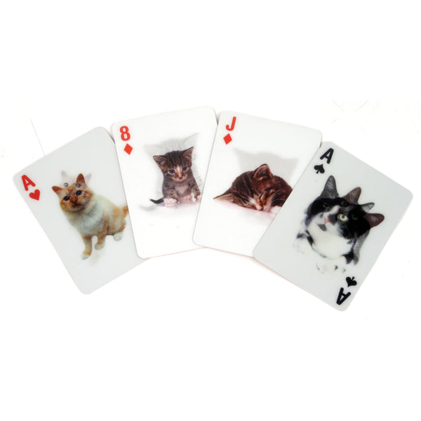 Kikkerland Cat 3D Playing Cards