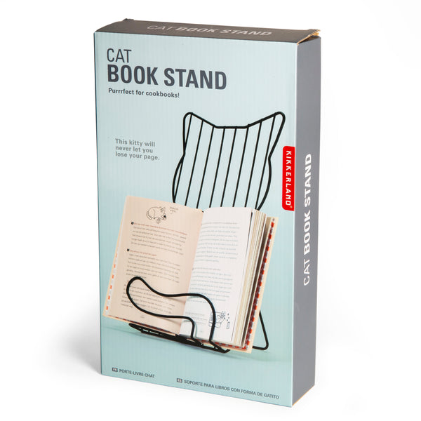Kikkerland Cat Book Stand