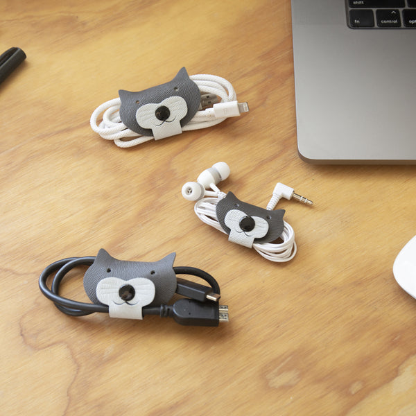 Kikkerland Cat Cable Ties