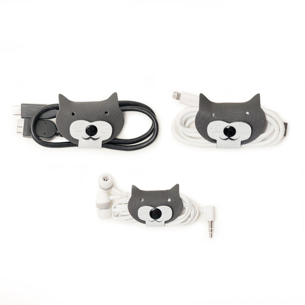 kikkerland Cat Cable Ties