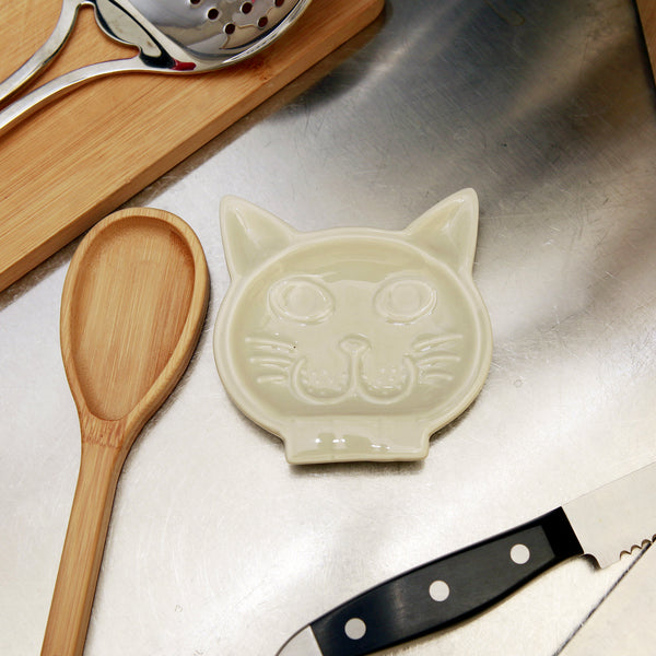 Kikkerland Cat Spoon Rest