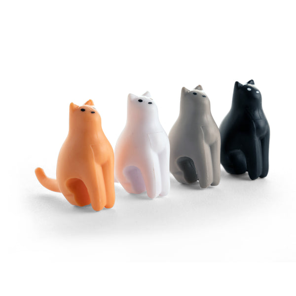 kikkerland Cat Tea Bag Holders