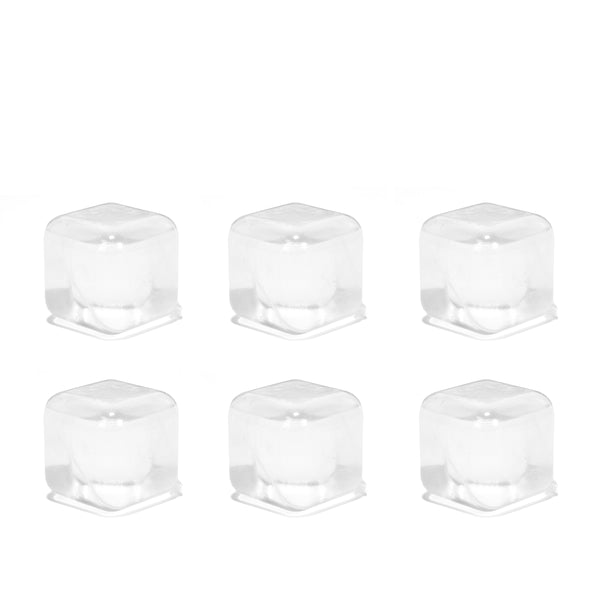Kikkerland Clear Reusable Ice Cubes