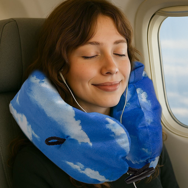 Kikkerland Cloud Neck Pillow